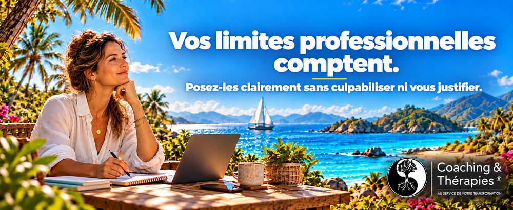 Vos limites professionnelles comptent. Posez-les clairement sans culpabiliser ni vous justifier.