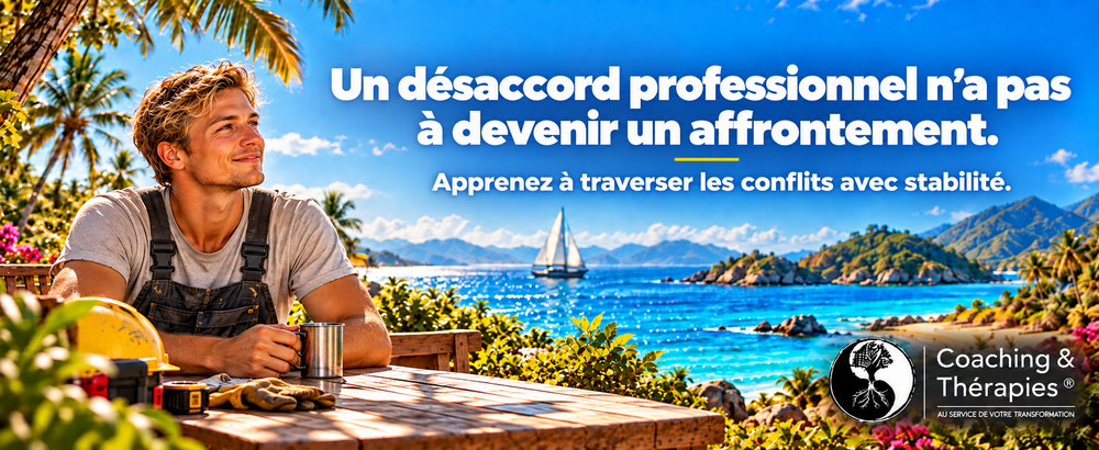 Un désaccord professionnel n’a pas à devenir un affrontement. Apprenez à traverser les conflits avec stabilité.
