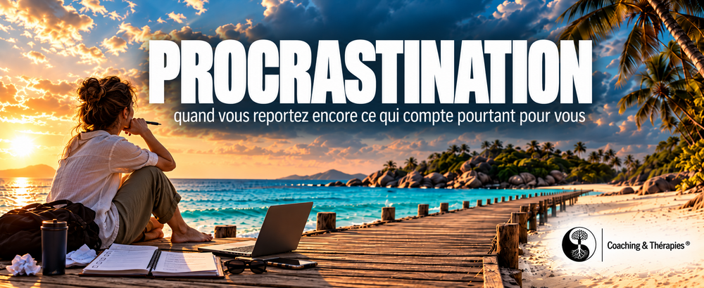 PROCRASTINATION : quand vous reportez encore ce qui compte pourtant pour vous