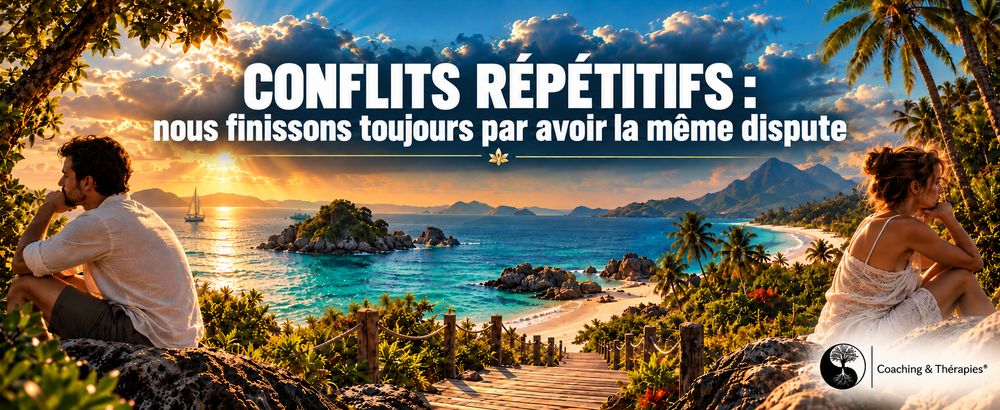 CONFLITS RÉPÉTITIFS : nous finissons toujours par avoir la même dispute