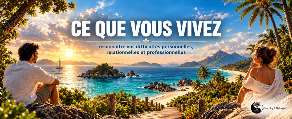 CE QUE VOUS VIVEZ :  reconnaître vos difficultés personnelles, relationnelles et professionnelles