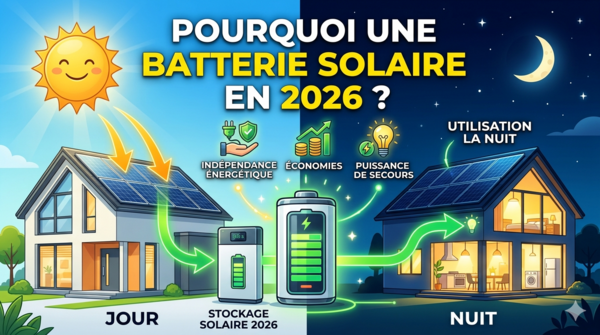 Pourquoi installer une batterie de stockage solaire en 2026 ?