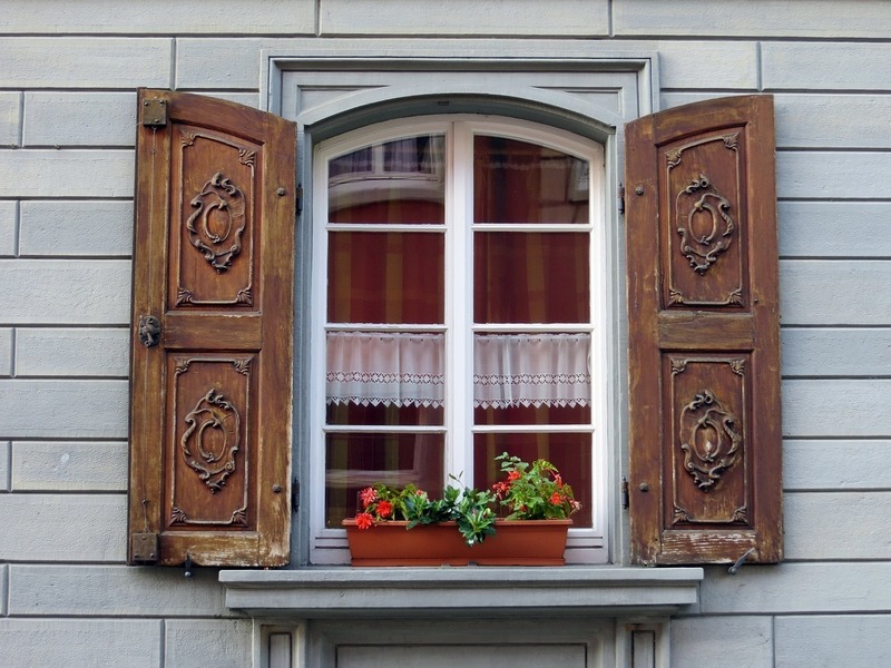 fenêtre à l'ancienne 