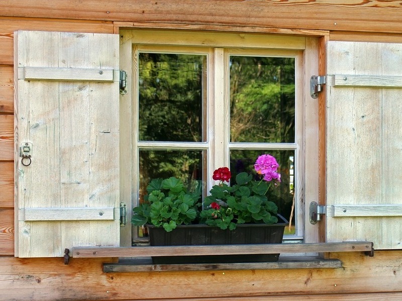 fenêtre bois chêne 