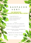 Gaspacho vert Margon