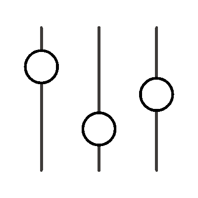 Wired outline 201 settings sliders hover change  1 