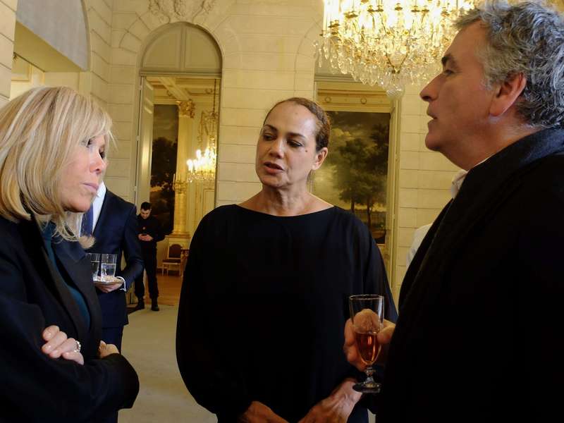 Brigitte Macron, Nathaly Coualy, Antoine Herbez