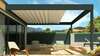 Pergola toit en pente