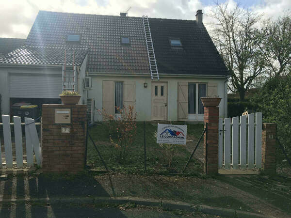 Nettoyage et Démoussage d'un pavillon à Draveil 91210