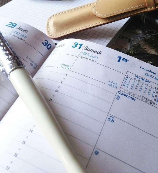 A vos agendas !