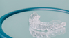 Gouttière transparente d'orthodontie invisible