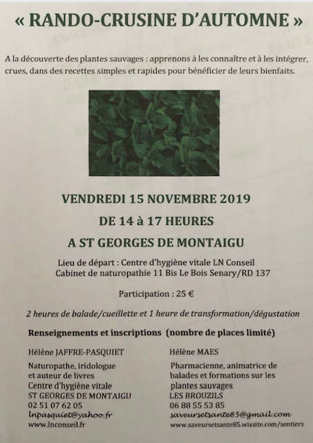 Rando-crusine automne 2019