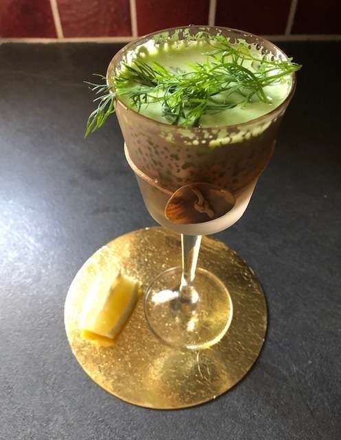 Jus vert digestif à index glycémique bas