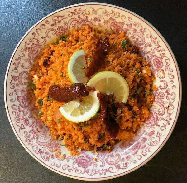 Taboulé cru aux saveurs d'Orient