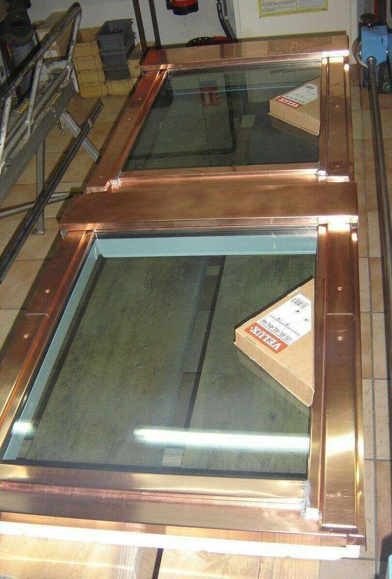Velux en cuivre