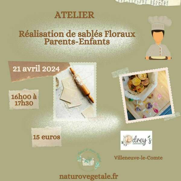 Les Ateliers Printemps/ Ete 2024 du Odrey's Cafe & Bien Etre à Villeneuve-le-Comte