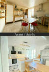 Avant/après rénovation générale