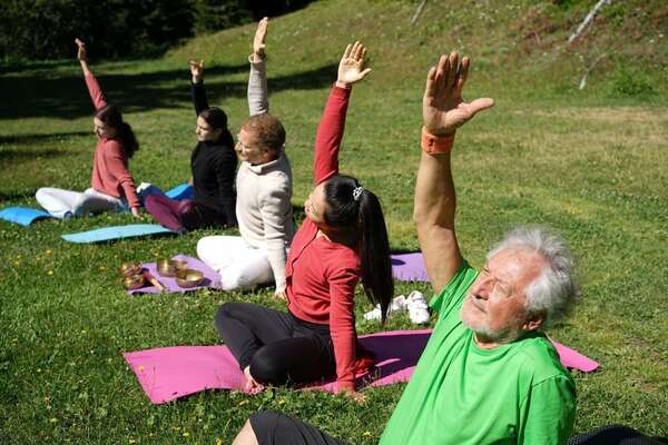 Stage yoga en poésie été 2020 à Doucy