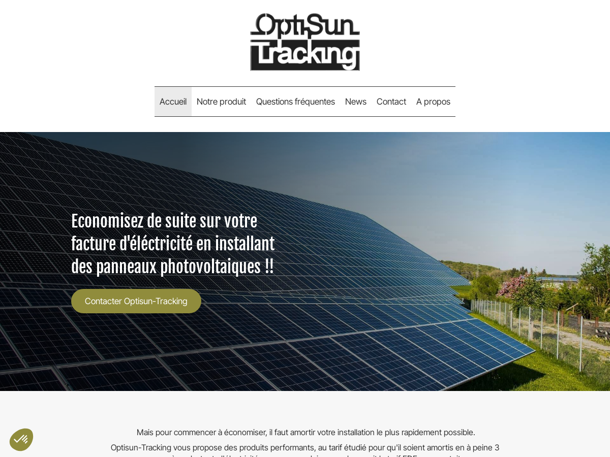 Exemple de site internet de Énergie à Saint-Zacharie