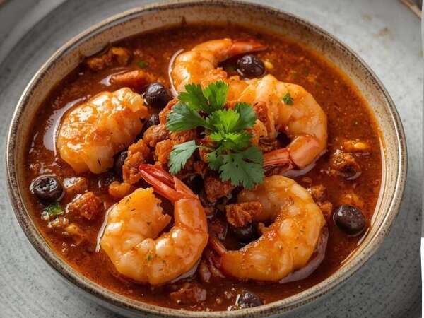 Chili con crevettes ️
