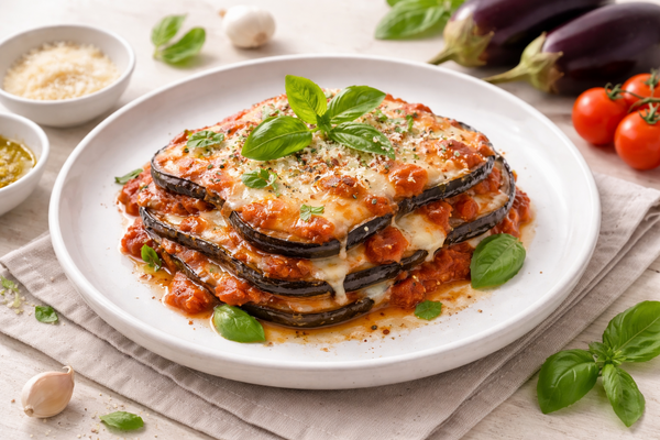 Aubergine à la parmigiana