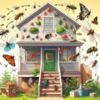 Les insectes nuisibles dans les maisons