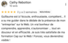Screen temoignage client Cap sur le Web Avis Google