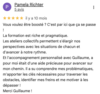 Screen temoignage client Cap sur le Web Avis Google