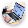 visuel formation cap sur le web ordinateur