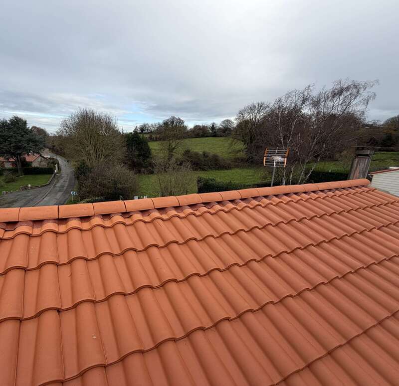 nettoyage complet de toiture a cholet avant