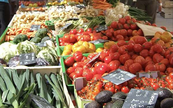 Les marchés de Chalon-sur-Saône, Buxy, Chagny, Beaune  et Louhans pour les cyclotouristes