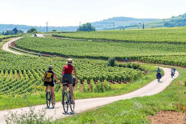La Bourgogne à vélo, mis en lumière par la presse et la télévision