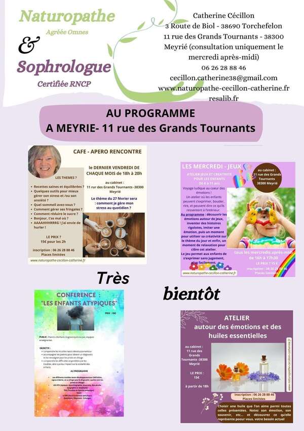 programme du second semestre
