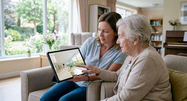 EHPAD et Résidences Seniors : Comment la Visite Virtuelle interactive à 360° facilite la projection et rassure les familles ?