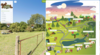 Capture d'écran de la visite virtuelle du domaine de la roche Bellin montrant l'intégration interactive du nouveau plan