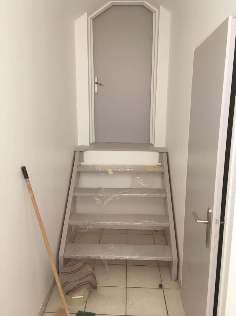 Avant-après peinture muraux