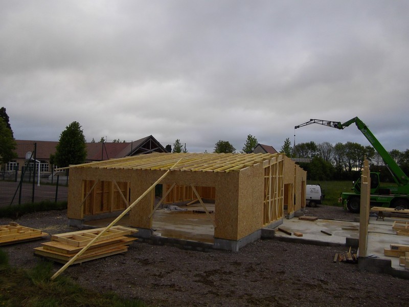 Ecole maternelle en ossature bois.