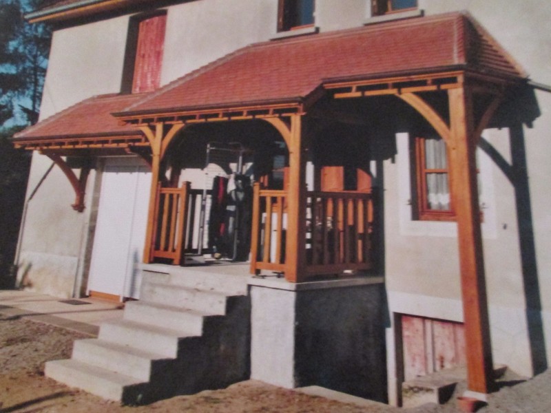 Abris pour entrée d'une maison.