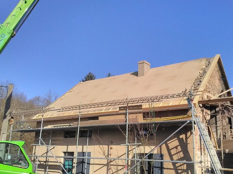 Même isolant en fibre de bois.