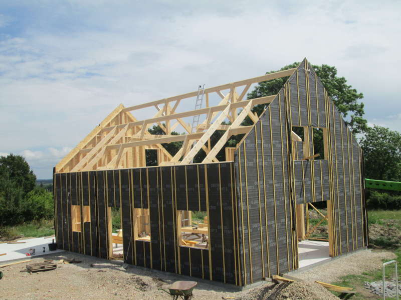 Façade côté entrée.