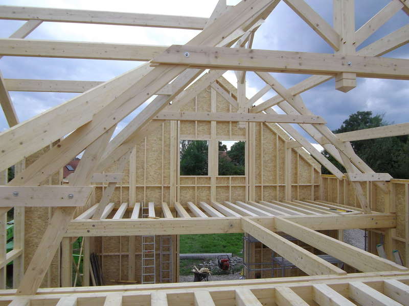 Vue depuis les combles.