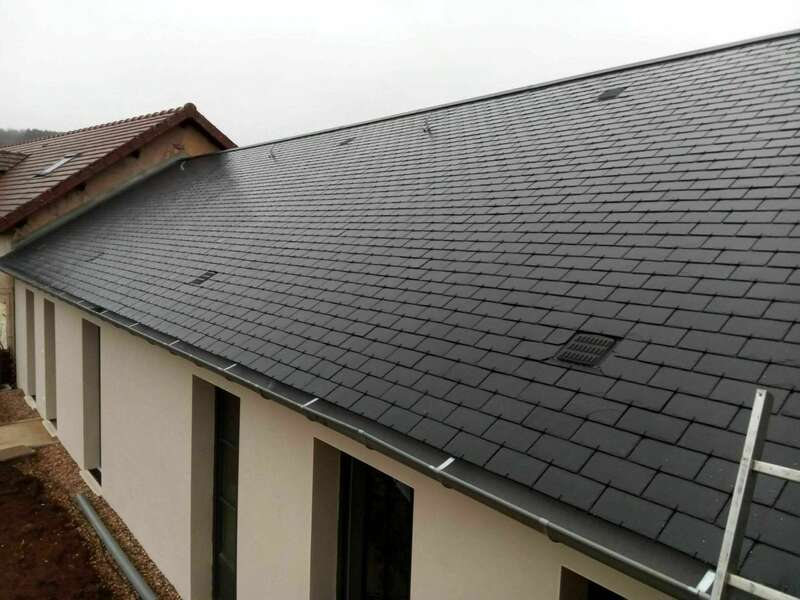 Ardoise d'Espagne 32/22 avec crochet black inox.