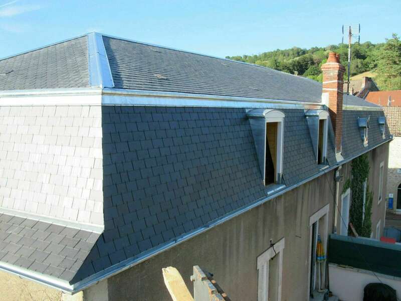 Toiture à 4 pans Mansard.