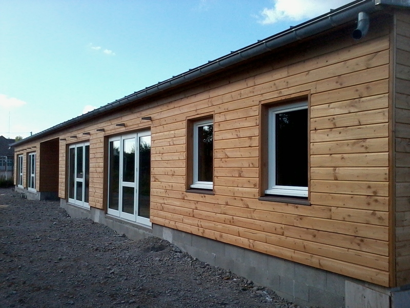 Vue de la façade Sud.