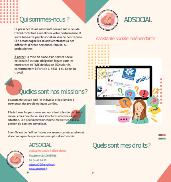 Intervention sociale auprès des salariés