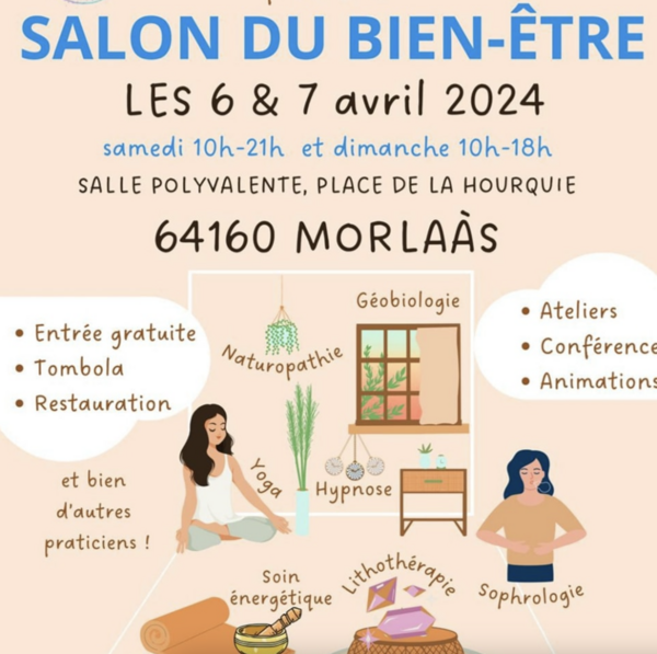 Salon Bien-être Morlaàs 6 & 7 avril