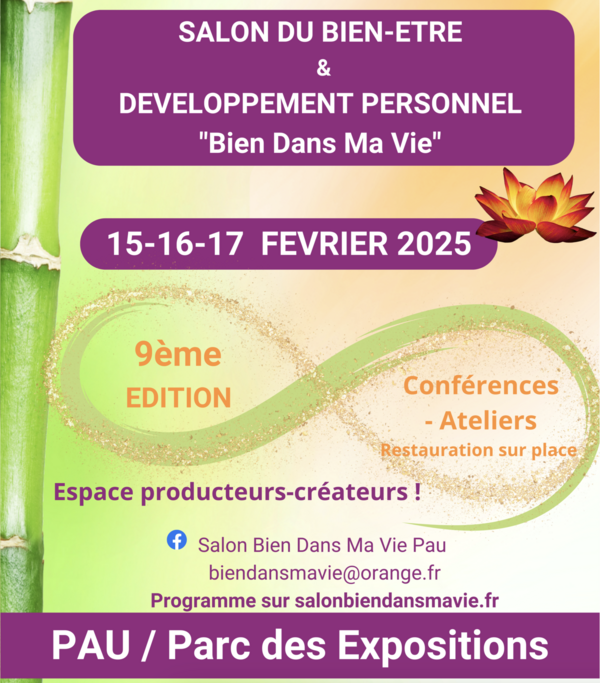 Conférence dimanche 16 à 16h Parc des Expositions Pau