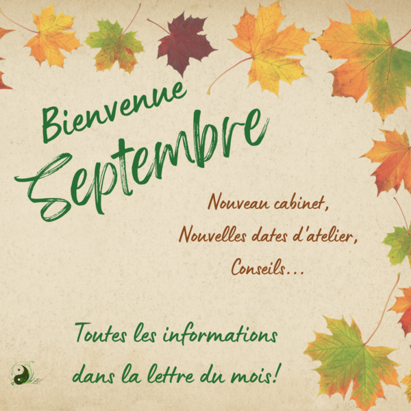 Rentrée et changements