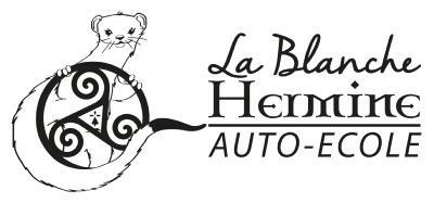 Logo Auto-école La Blanche Hermine