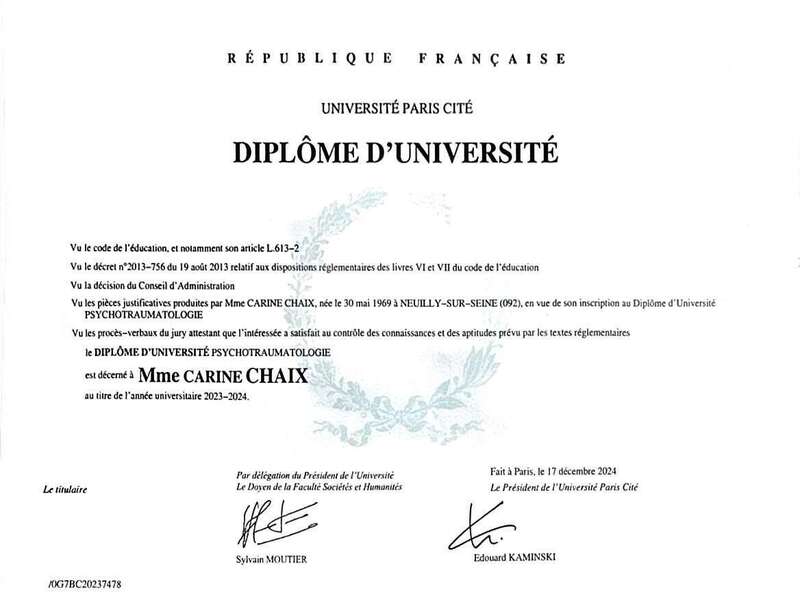 du_psychotraumatologie